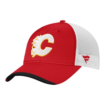 Calgary Flames Fanatics Locker Room Adjustable Hat, NHL, Hockey