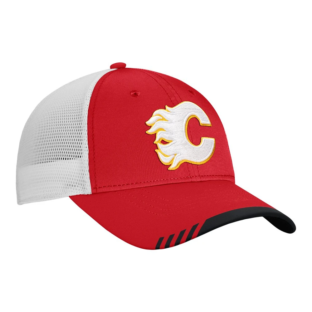 Calgary Flames Fanatics Locker Room Adjustable Hat, NHL, Hockey