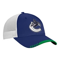 Vancouver Canucks Fanatics Locker Room Structured Adjustable Hat, NHL, Hockey