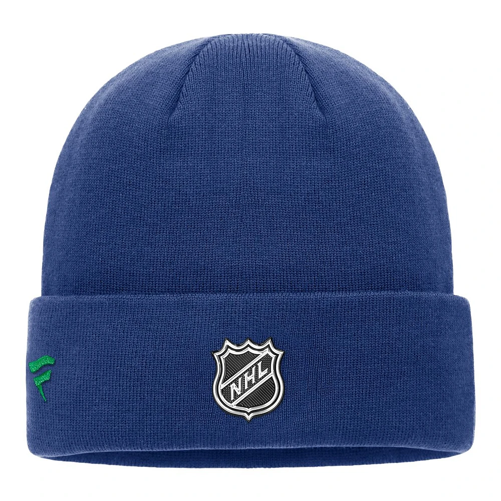 Vancouver Canucks Fanatics Locker Room Cuffed Knit Hat, NHL, Hockey