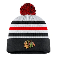 Chicago Blackhawks Fanatics Draft Pom Knit Hat, NHL, Hockey