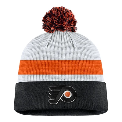 Philadelphia Flyers Fanatics Draft Pom Knit Hat, NHL, Hockey