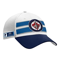 Winnipeg Jets Fanatics Draft Structured Trucker Hat, NHL, Hockey