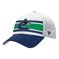 Vancouver Canucks Fanatics Draft Trucker Hat, NHL, Hockey