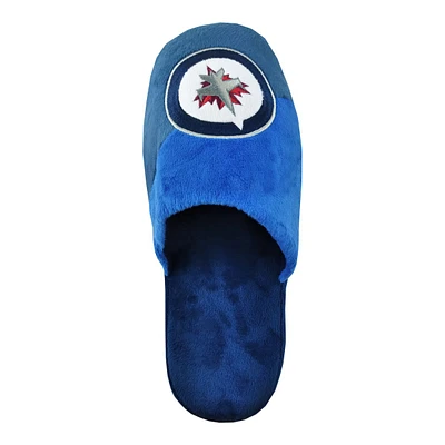 Winnipeg Jets Forever Collectibles Big Logo Slippers