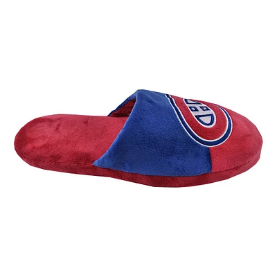 Montreal Canadiens Forever Collectibles Big Logo Slippers