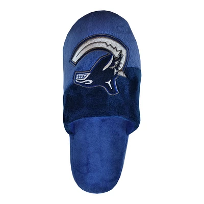 Youth Vancouver Canucks Forever Collectibles Big Logo Slippers