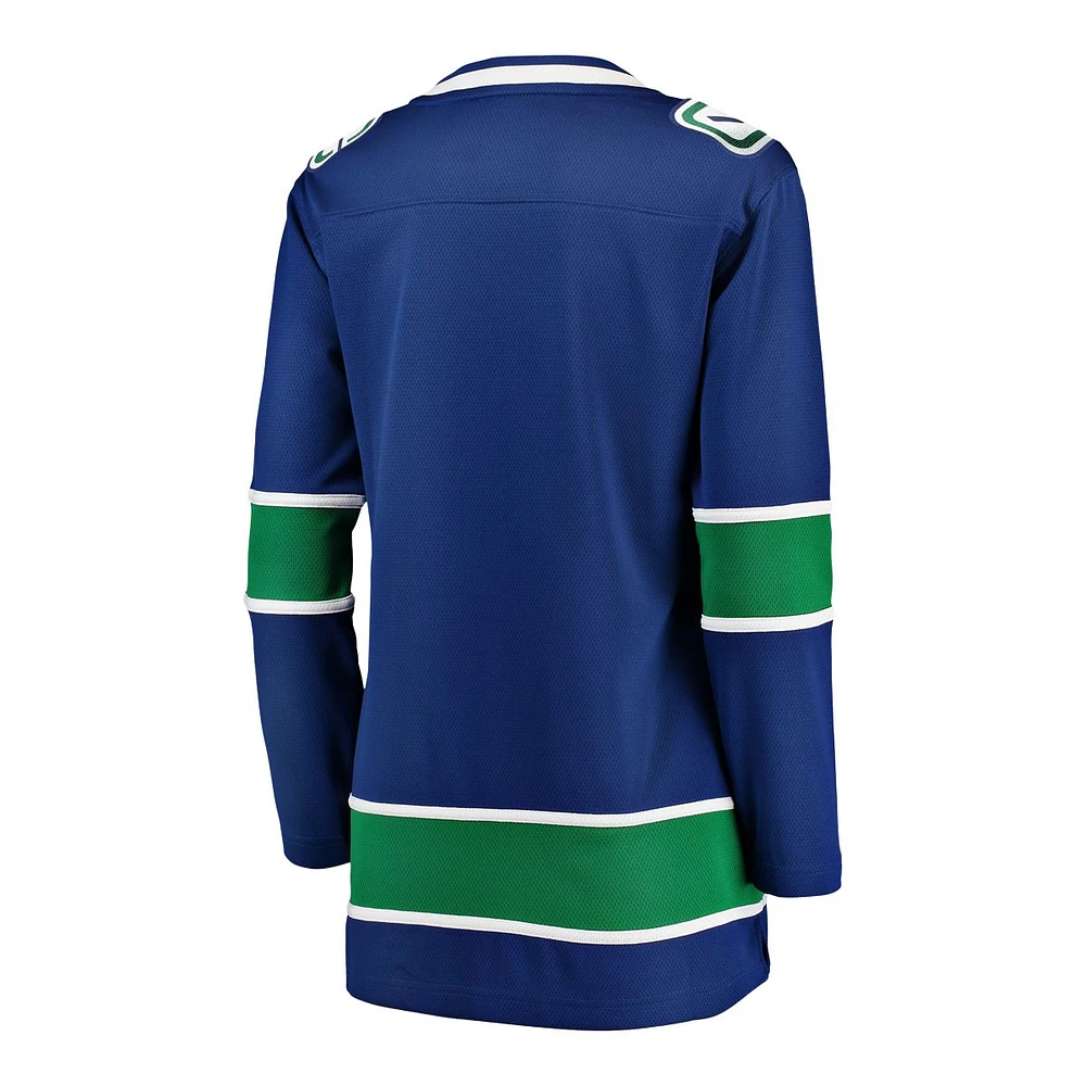 Vancouver Canucks Fanatics Women's Jersey, Hockey, NHL