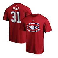 Montreal Canadiens Fanatics Carey Price Stacked T Shirt