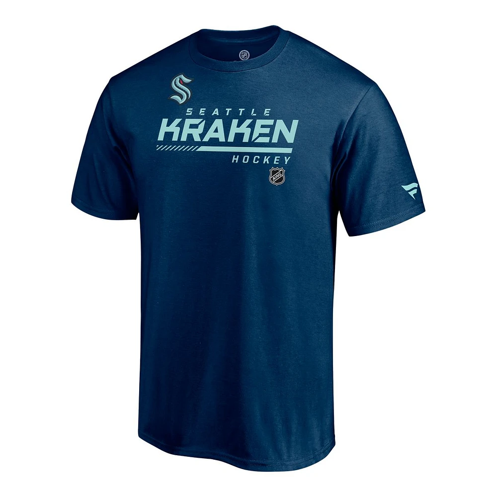 Seattle Kraken Fanatics Locker Room Speed T Shirt