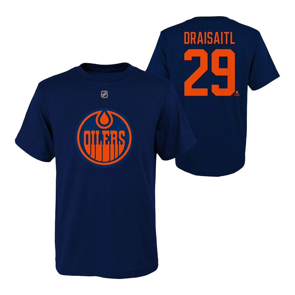 Child Edmonton Oilers Leon Draisaitl 3rd Player T Shirt