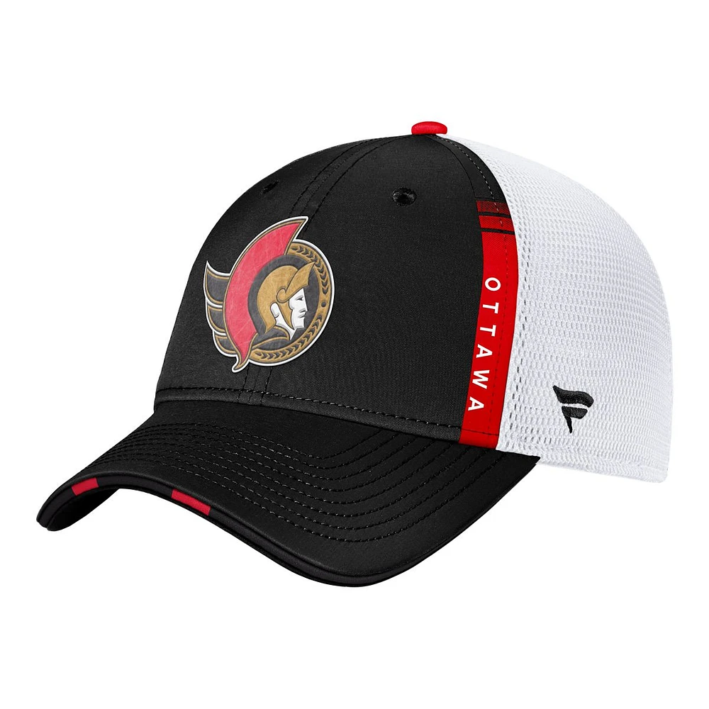 Ottawa Senators Fanatics Authentic Pro Structured Draft Trucker Hat, NHL, Hockey