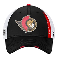 Ottawa Senators Fanatics Authentic Pro Structured Draft Trucker Hat, NHL, Hockey