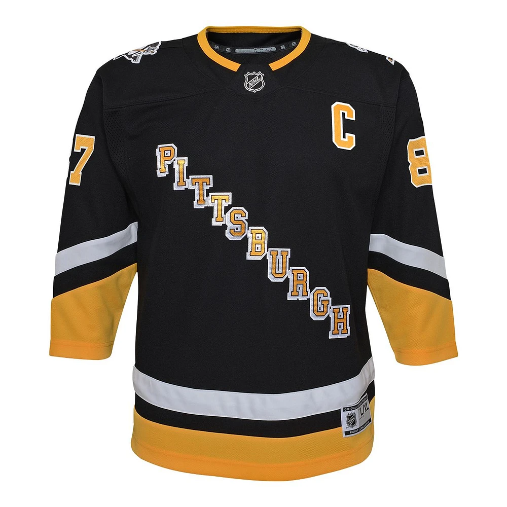 Pittsburgh Penguins Sidney Crosby Replica Jersey, Youth, Hockey, NHL