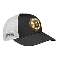 Boston Bruins Kids' Authentic Pro Draft Hat, NHL, Hockey