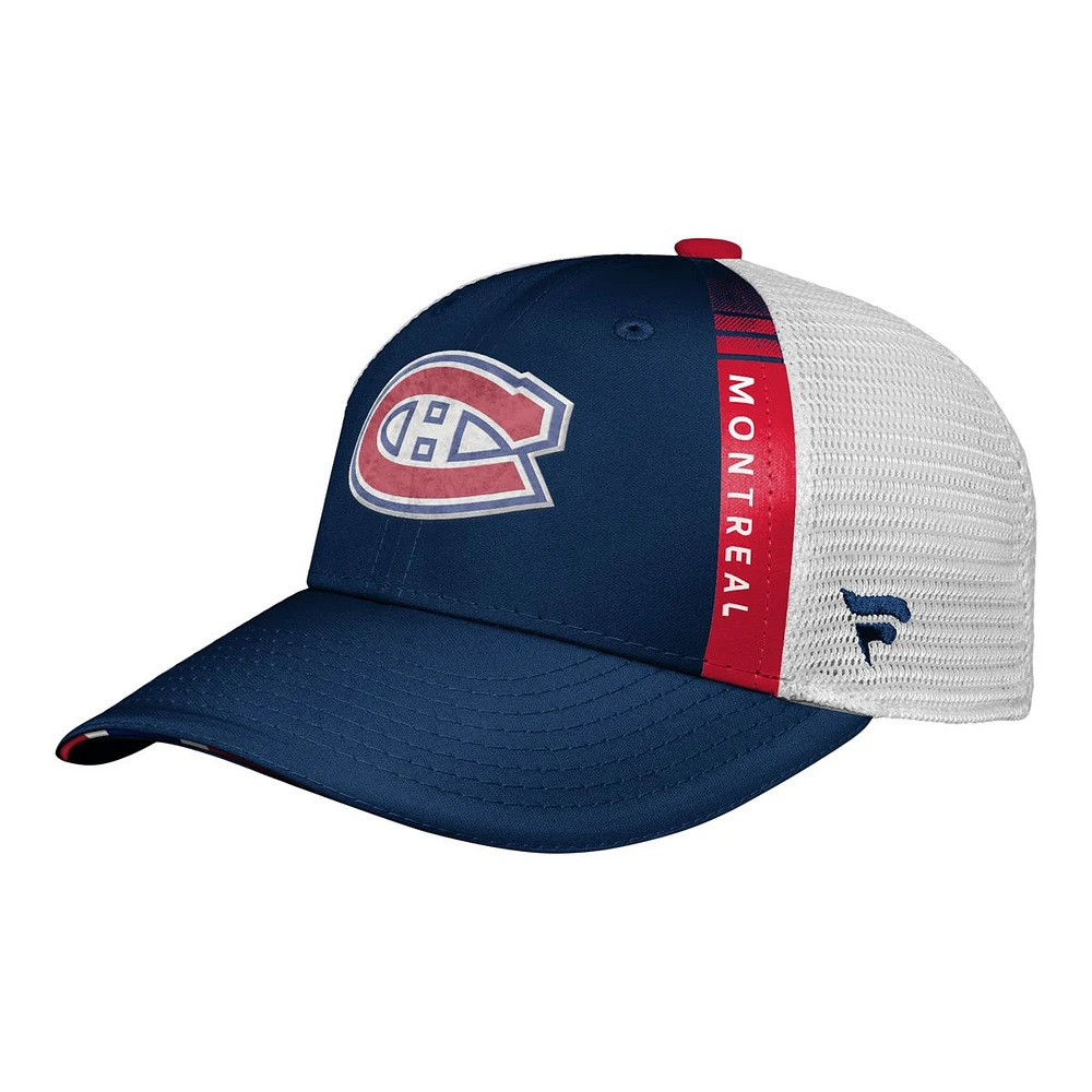 Montreal Canadiens Kids' Authentic Pro Draft Hat, NHL, Hockey