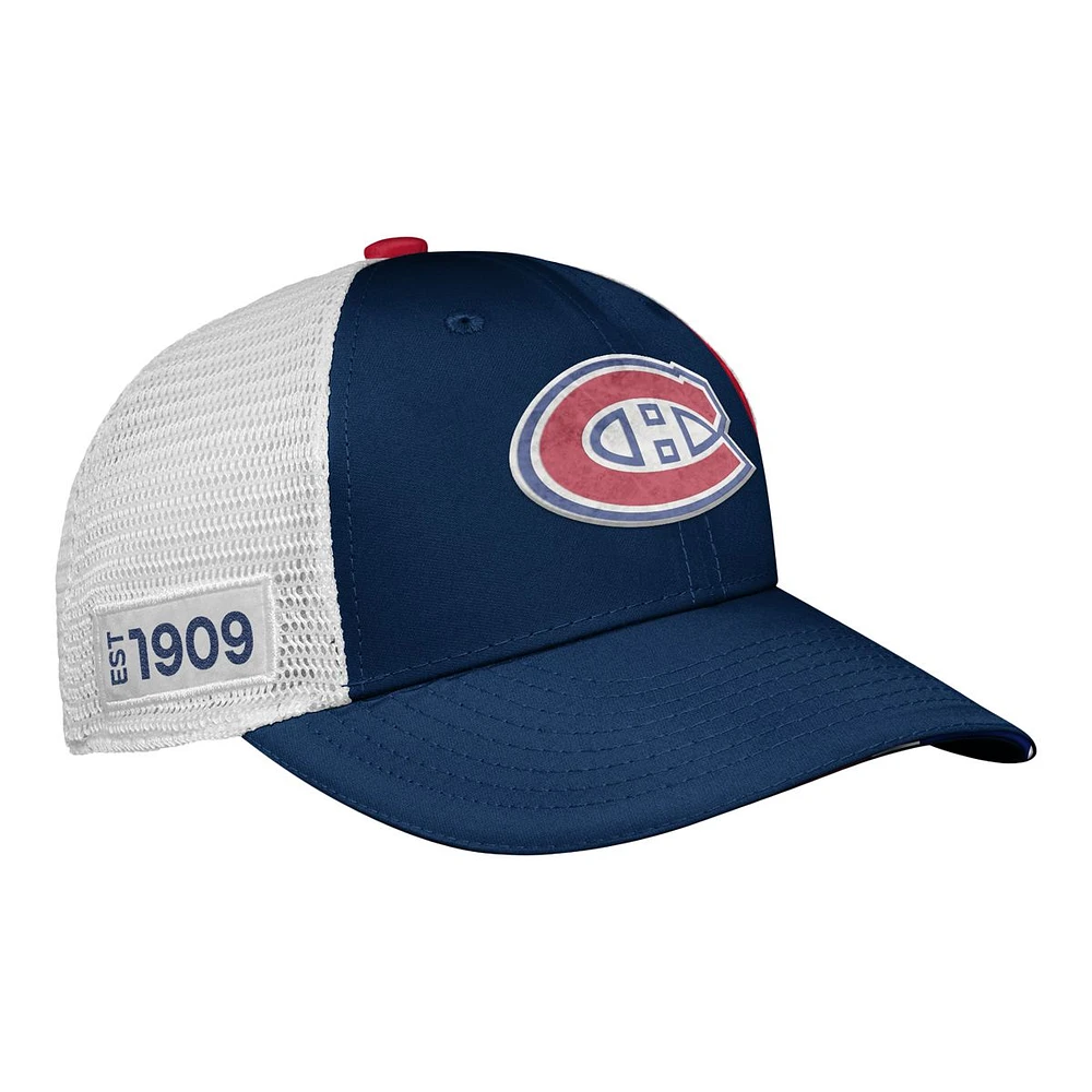 Montreal Canadiens Kids' Authentic Pro Draft Hat, NHL, Hockey