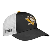 Pittsburgh Penguins Kids' Authentic Pro Draft Hat, NHL, Hockey