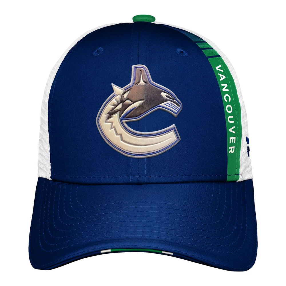 Vancouver Canucks Kids' Authentic Pro Draft Hat, NHL, Hockey