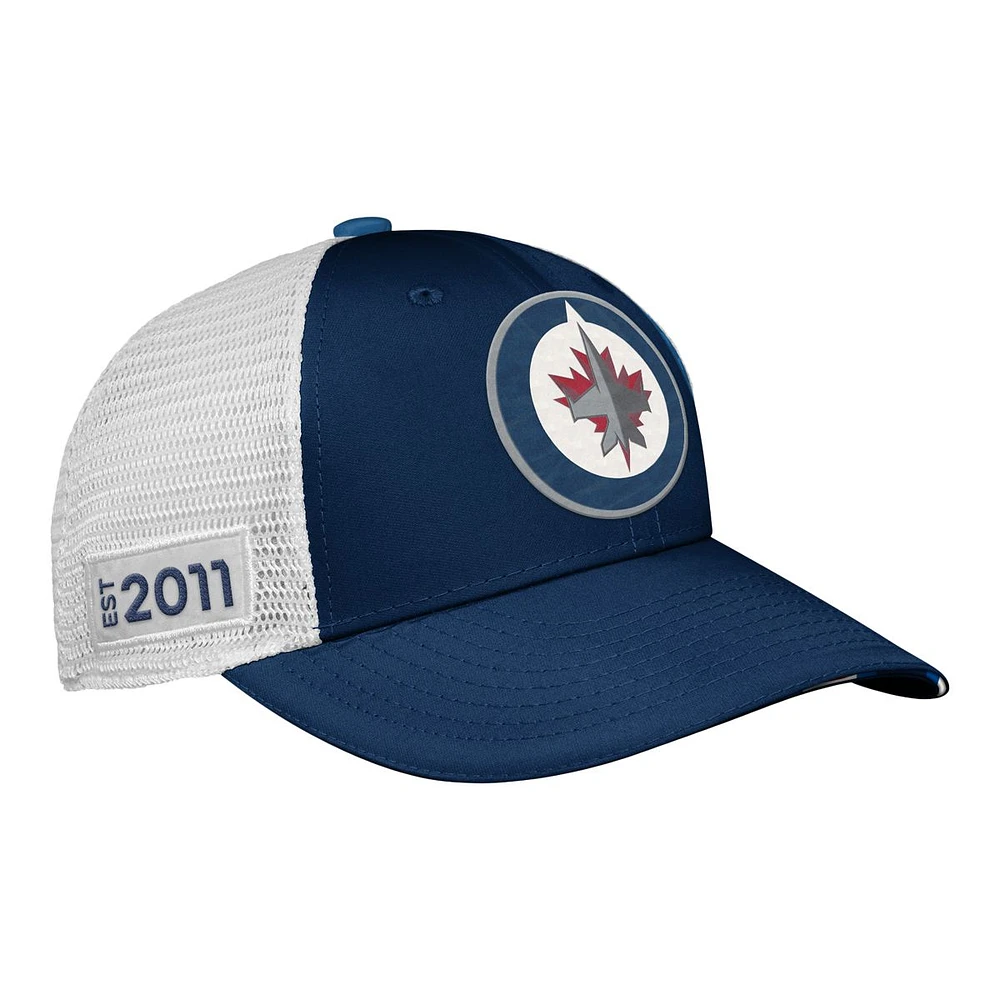 Winnipeg Jets Kids' Authentic Pro Draft Hat, NHL, Hockey