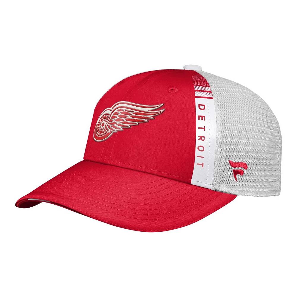 Detroit Red Wings Kids' Locker Room Draft Hat, NHL, Hockey