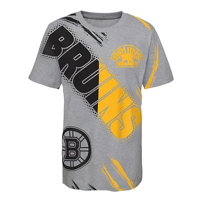 Youth Boston Bruins Outerstuff Overload T Shirt