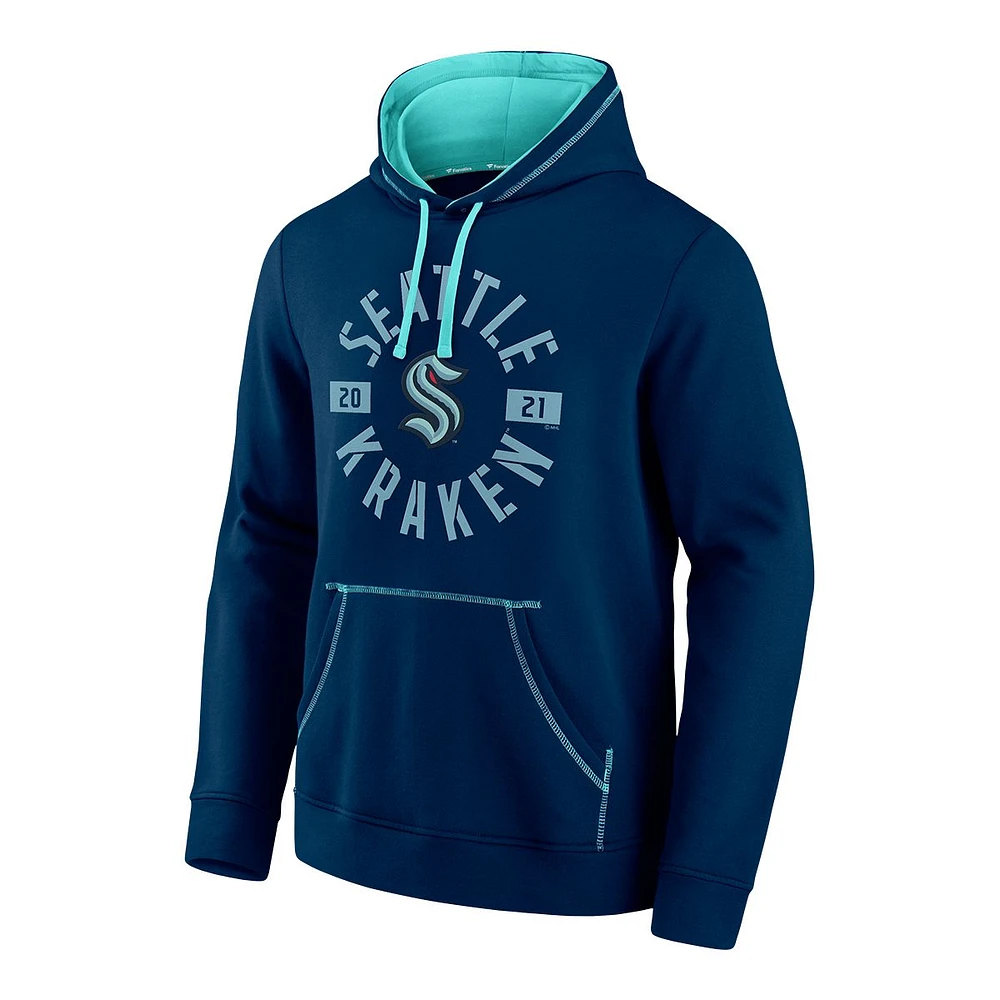 Seattle Kraken Fanatics Tie Breaker Hoodie