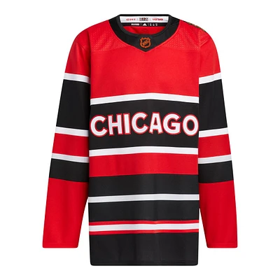 Chicago Blackhawks adidas Reverse Retro Prime Jersey