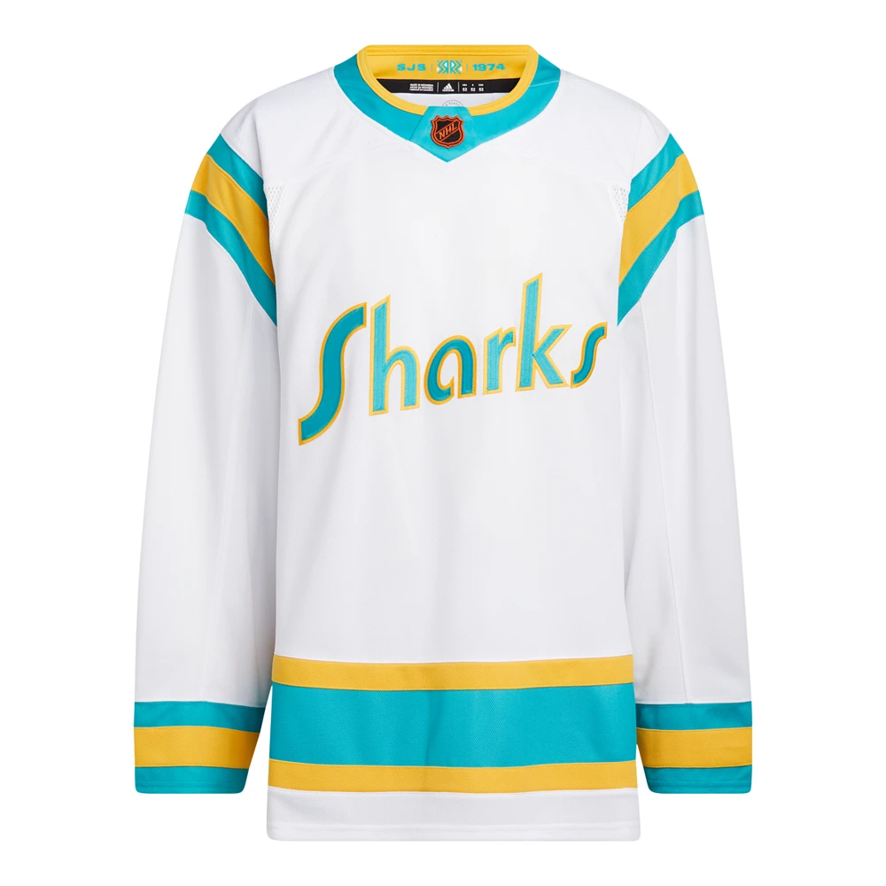 San Jose Sharks adidas Reverse Retro Prime Jersey