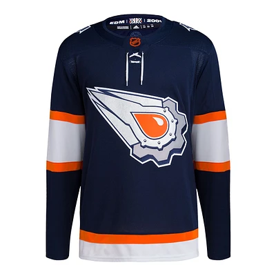 Edmonton Oilers adidas Reverse Retro Prime Jersey