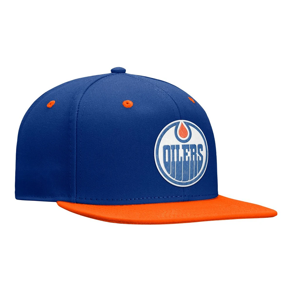 Edmonton Oilers Fanatics Draft Snapback Hat, NHL, Hockey