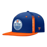 Edmonton Oilers Fanatics Draft Snapback Hat, NHL, Hockey