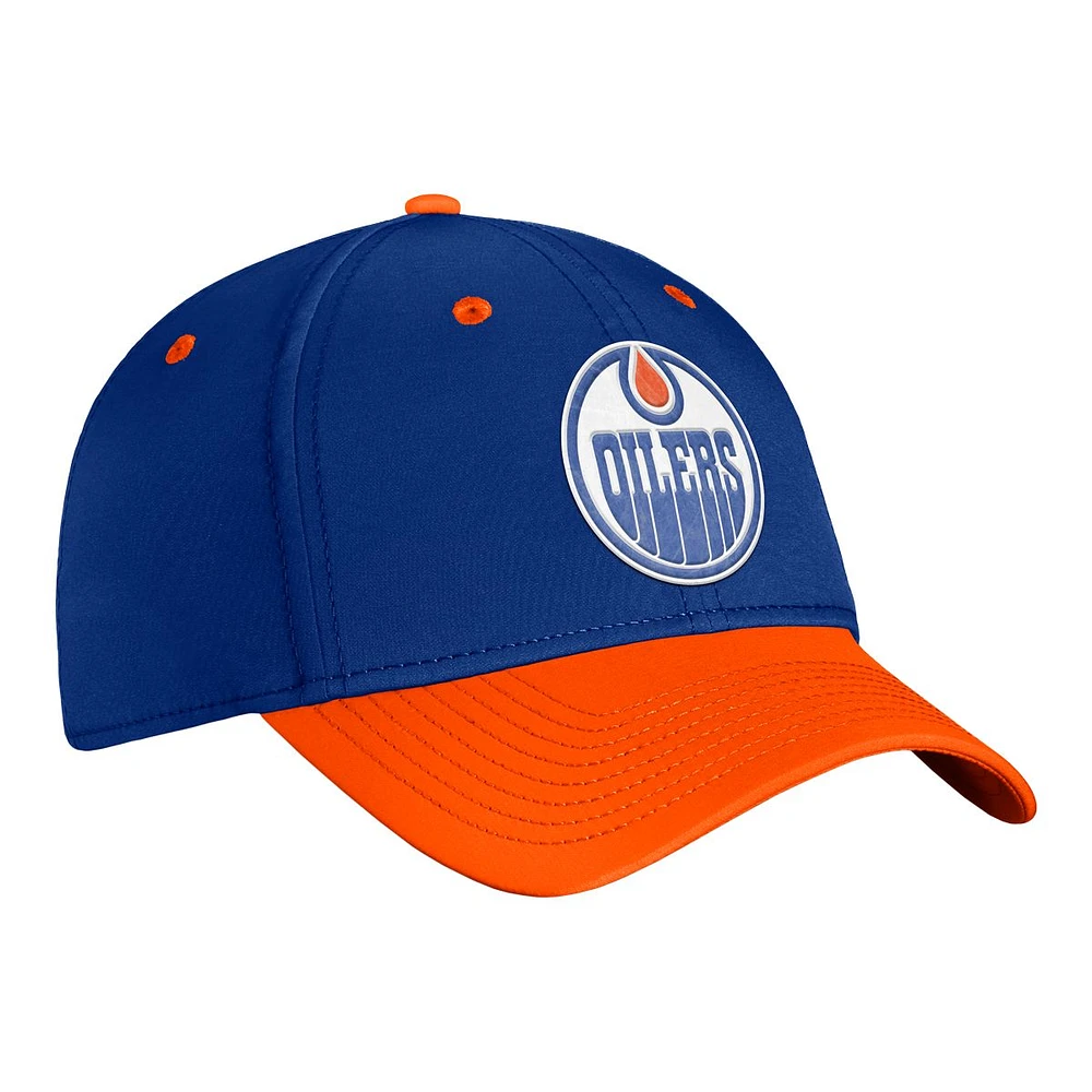 Edmonton Oilers Fanatics Draft Flex Hat, NHL, Hockey