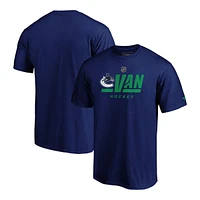 Vancouver Canucks Fanatics Authentic Pro Tricode T Shirt