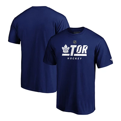 Toronto Maple Leafs Fanatics Authentic Pro Tricode T Shirt