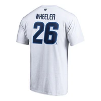 Winnipeg Jets Fanatics Blake Wheeler Stacked Player T Shirt