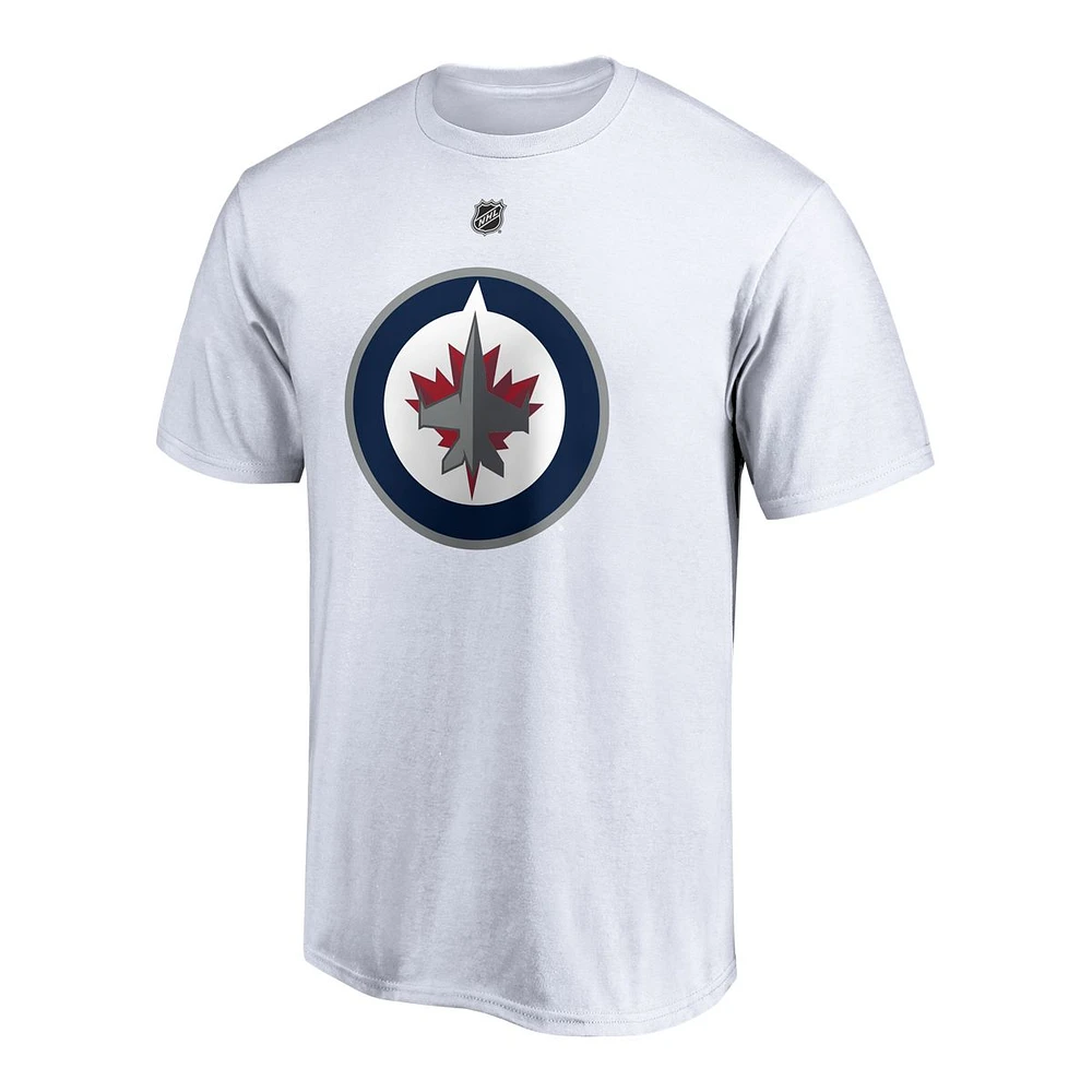 Winnipeg Jets Fanatics Mark Scheifele Stacked Player T Shirt