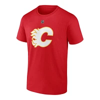 Calgary Flames Fanatics Sean Monahan Stacked Player T Shirt