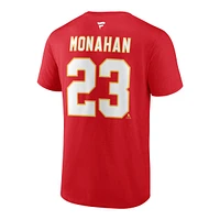 Calgary Flames Fanatics Sean Monahan Stacked Player T Shirt