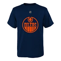 Youth Edmonton Oilers Outerstuff 3Rd Logo T Shirt