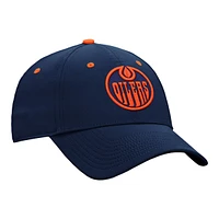 Edmonton Oilers Fanatics Strapback Adjustable Hat, NHL, Hockey