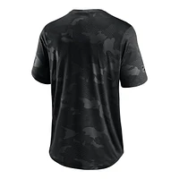 Calgary Flames Fanatics Locker Room Camo T Shirt