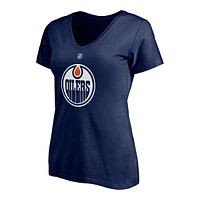 Edmonton Oilers Fanatics Women's Nugent Hopkins Authentic Stack T Shirt