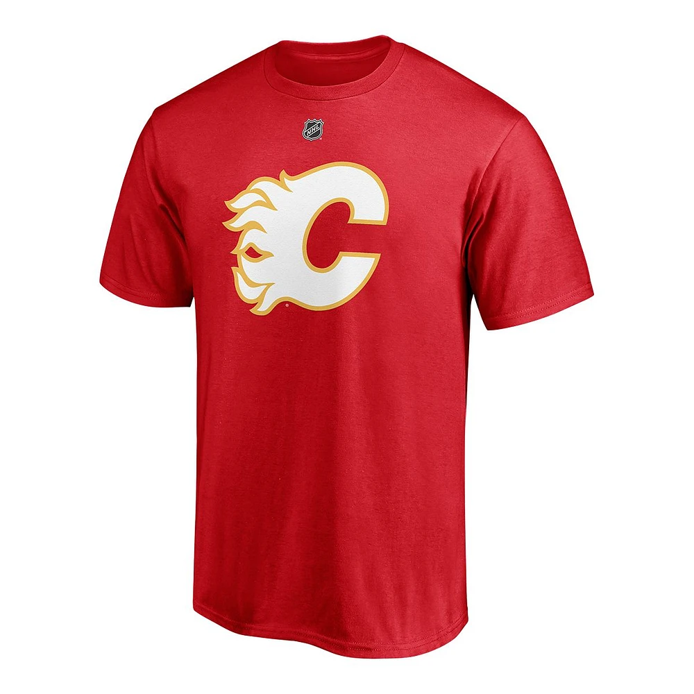 Calgary Flames Fanatics Jacob Markström Stacked Player T Shirt