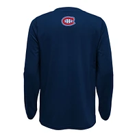 Youth Montreal Canadiens Rink Reimagined Long Sleeve T Shirt