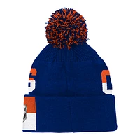 Youth Edmonton Oilers Outerstuff Face Off Jacquard Knit