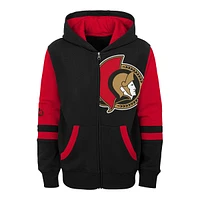 Youth Ottawa Senators Faceoff Full Zip Hoodie