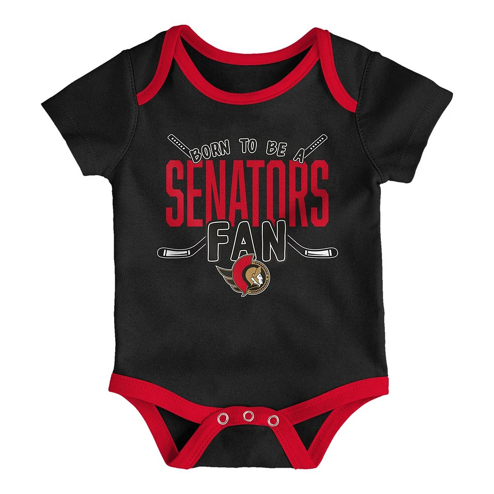 Infant Ottawa Senators Game Time Creeper Set