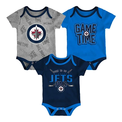 Infant Winnipeg Jets Game Time Creeper Set