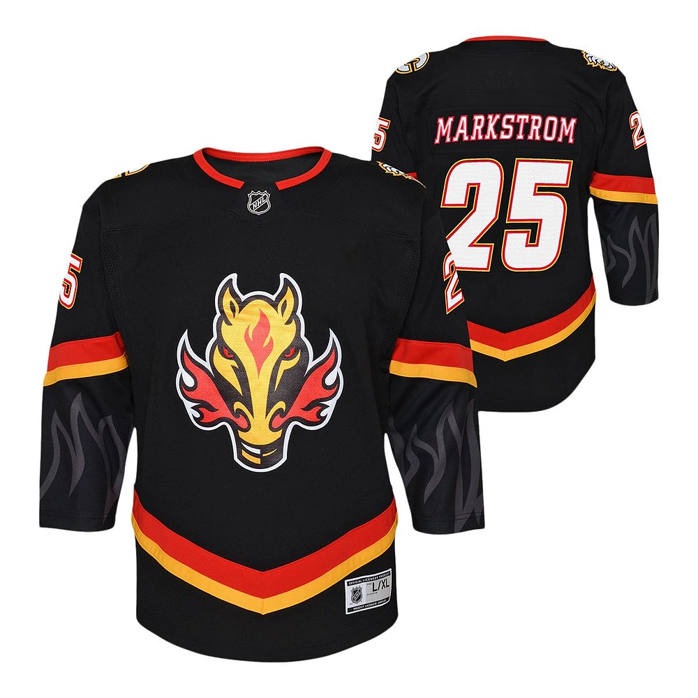 Youth Calgary Flames Jacob Markström Alternate Jersey